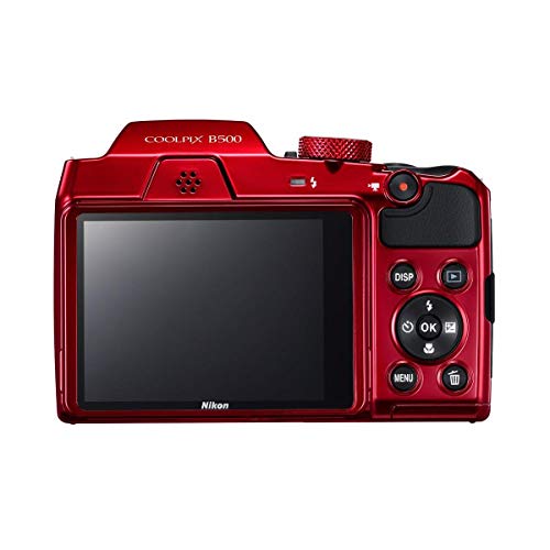 Image of Nikon COOLPIX B500 Digital Camera (Red)