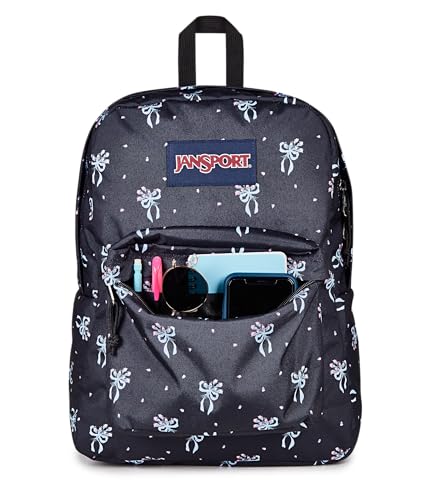Image of JanSport SuperBreak One Backpack - Durable, Lightweight Bag with 1 Main Compartment, Front Utility Pocket with Built-in Organizer, Premium Backpack, Pastel Petals