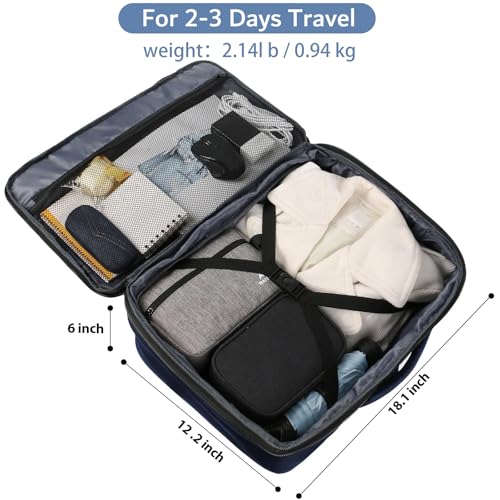 Matein Backpack For Travel, 27L Water Resistant Carry On Backpack Fits Under Airline Seat thumb #4