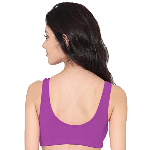 Image of Laavian Women's Modal Non-Padded Wire Free Seamless Bra