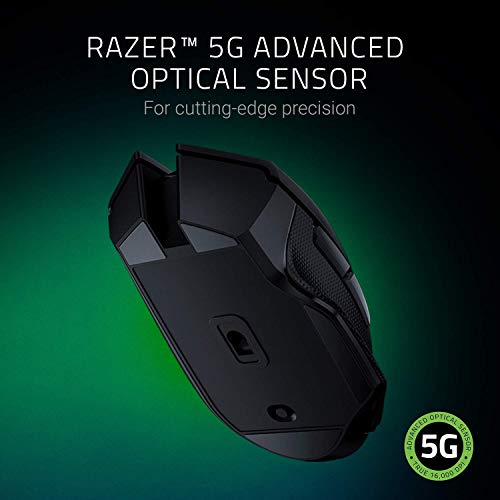 image for Razer Basilisk X HyperSpeed Wireless Gaming Mouse: Bluetooth & Wireles