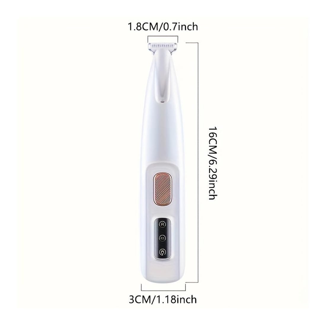 Tondeuse de Précision Silencieuse pour Chat – Toilettage Zones Sensibles, Lames Hypoallergéniques Sécurisées, Rechargeable, Anti-Nœuds & Poils Longs/Courts