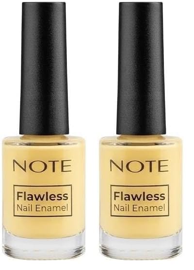 Note Nail Flawless Oje 108 Yellow Zone, Sarı (2 paketi)