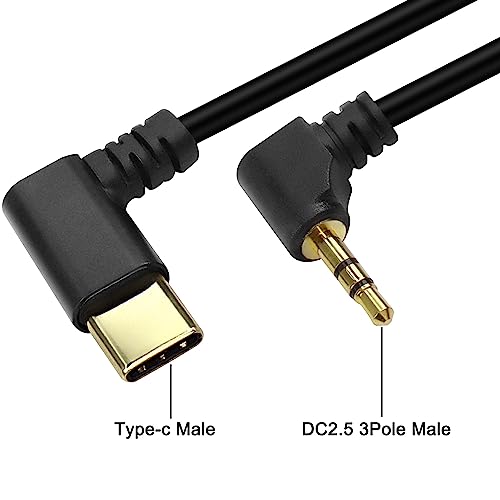 Cable USB-C a Jack 2.5mm 29 cm 2 piezas miniatura 3