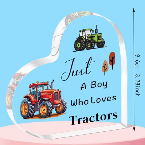 Placa de acrílico de tractor QMVMV con acabado cristal de alta nitidez 3