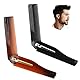 Kamm Männer Bartkamm Klappbar,2 Pcs Klappkamm Kamm Männer Klappbar Styling Haarkamm Tragbarer Taschenkamm Antistatisches für Männer Geschenke und Design Der Herrenfrisur