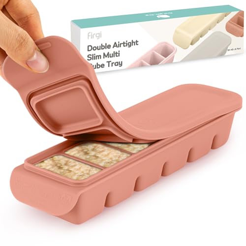 Silicone Ice Cube Freezer Tray with Lid