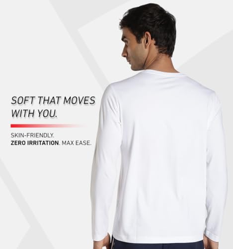 Image of XTEP Men Men's Training T Shirt with Soft Touch Comfort Stretch & Eco Friendly | Odour Control, Breathable & Lightweight Performance T Shirt