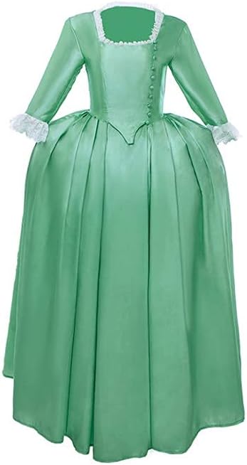 Women's Musical Hamilton Elizabeth Schuyler Angelica Peggy Cosplay Costume Dress Gown