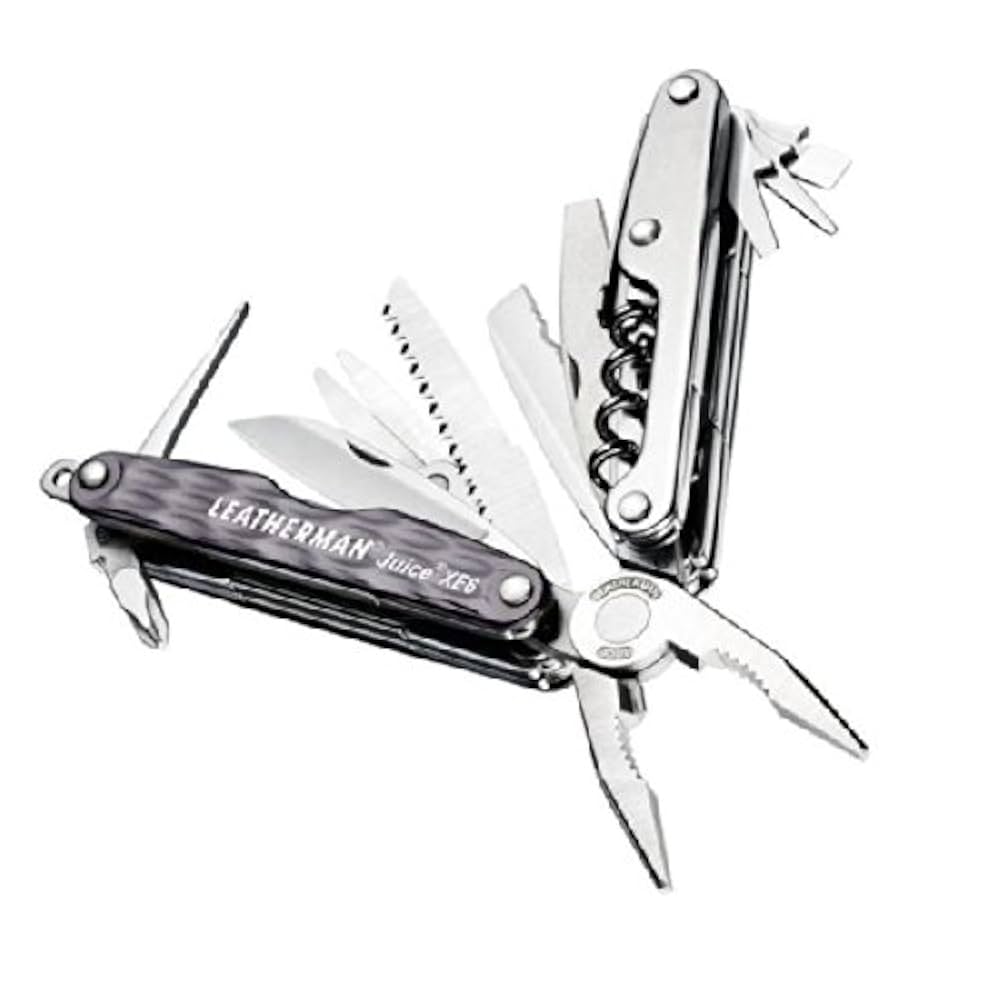 その他 LEATHERMAN - LEATHERMAN JUICE XE6 Leatherman Juice Xe6 Pocket-Size Multi-Tool, Storm Gray