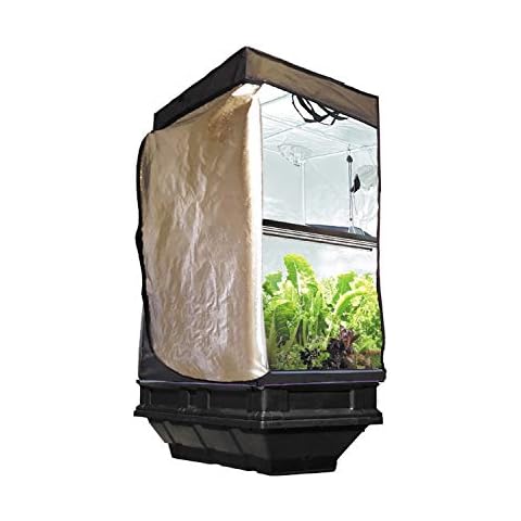 Vegepod Indoor Grow Tent Kit – Self Watering with LED Light – Reflective Grow Tent Complete System, Trolley Stand – All-in-One Indoor Gardening Solution – Premium Grow Tent – Small Kit – 20"x39"x 78" Cover