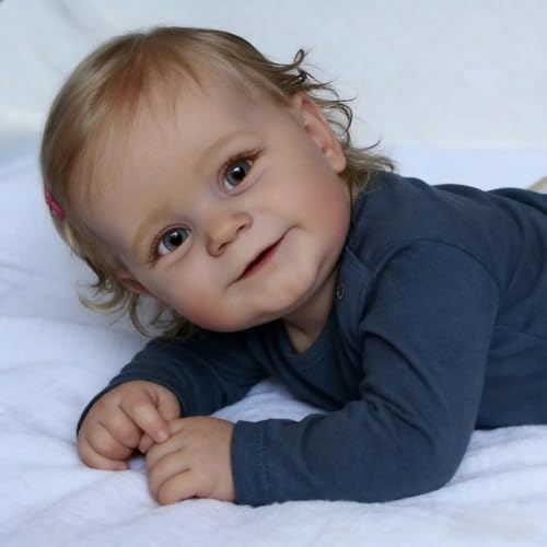 Muñeca Reborn Baby Doll 20 Pulgadas Cuerpo Suave Vinilo miniatura 4