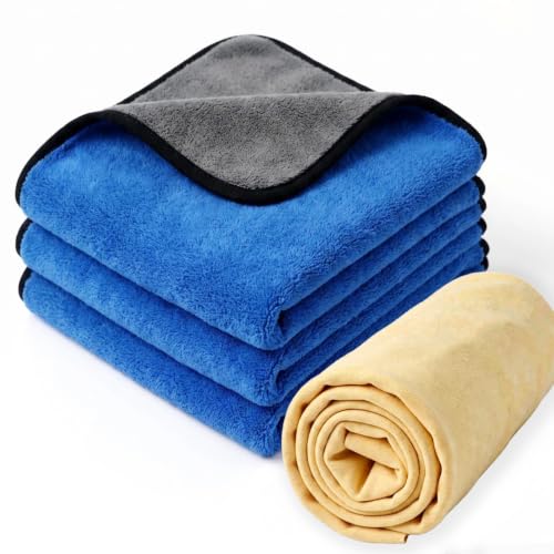 Car Cleaning Kit with Microfiber Towels