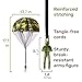 NUTTY TOYS Parachute Toys for Kids - Tangle Free Outdoor Flying Parachute Men, Top Indoor & Outside, 3 4 5 6 7 8 9 10 11 12 Year Old, Best Christmas Stocking Stuffers Idea 2025 Unique Boy & Girl Gifts