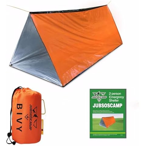 JUBSOSCAMP Emergency Survival Shelter Tent Cover