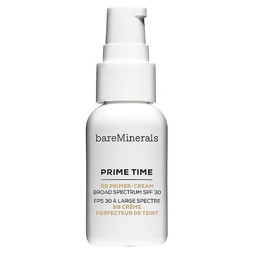 bareMinerals Prime Time BB Primer-Cream Daily Defense SPF 30, Tan, 1 Ounce