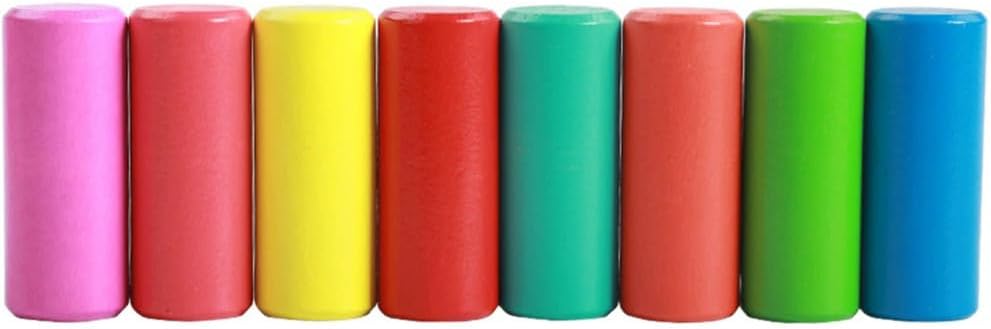 Montessori Wooden Pounding Bench Toy, Colorful Pegs & Hammer Set, Fine Motor Skills Development Tool