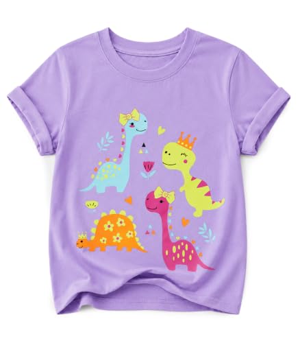 Image of Toddler Girls T-Shirt Short Sleeve Cartoon Graphic Tee 2-6T