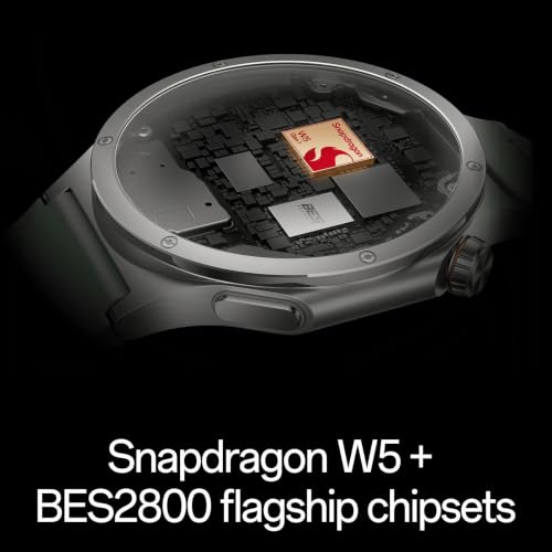 Image of OnePlus Watch 4, LTPO OLED, 43g Titanium 16-Day Battery, 100+ Sports, Black