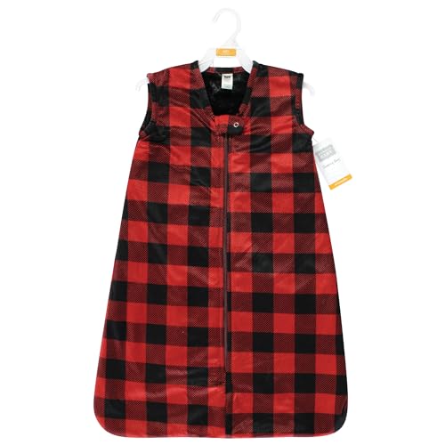 Image of Hudson Baby Infant Girls Long Sleeve Plush Faux Fur Sleeping Bag, Wearable Blanket