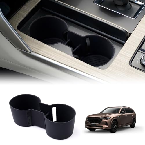 Cartist マツダ CX-80 CX-60 ドリンクホルダー カップホルダー CX80/60/90/70 ドリンクホルダーカバー センターコンソールホルダー 収納 シリコーン 防水 アクセサリー 内装パーツ カー用品