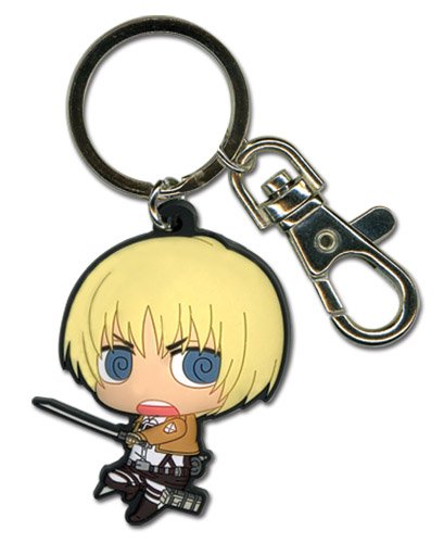 Great Eastern Entertainment Co. Gran Entretenimiento Oriental Attack on Titan Armin SD PVC Llavero
