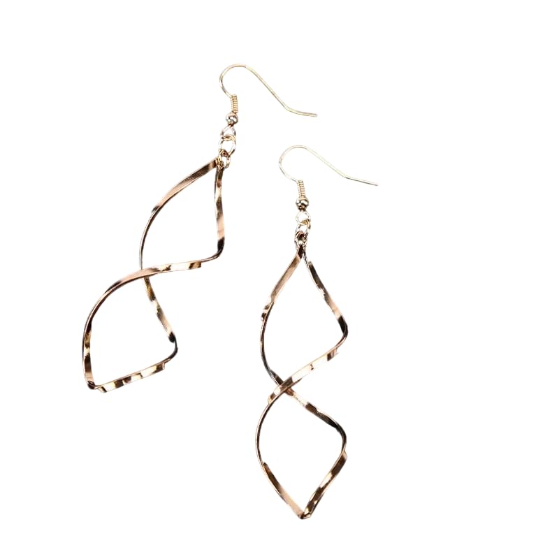 Aarv Collection Korean Spiral Drop Earrings for Women & Girls | Stylish & Fashionable Earing | Accessories Jewellery for Women | Best Gift for Birthday, Anniversary & Wedding (B0DG8ZZ7Q3) Amazon Price History, Amazon Price Tracker