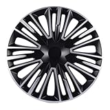 OWC Optimus Wheel Covers 4 Caps Polveras Hubcaps Hub Caps Luxury Sports Buckets European Silver Black Style Sherry Rim 15
