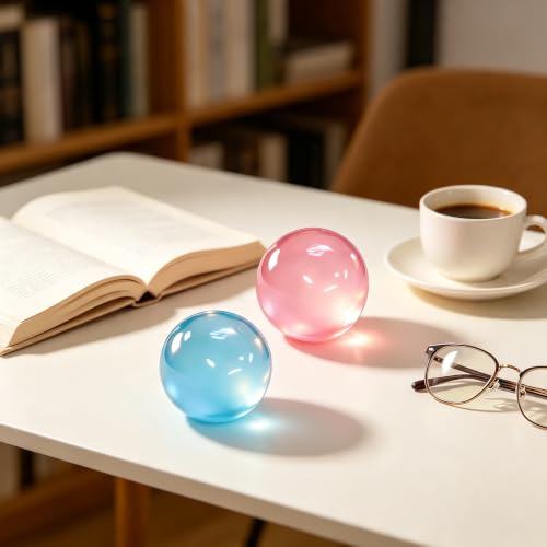 KangJJ 2Pcs Coconut Oil Stress Ball, Squeezable Coconut Squeeze Stress Shapeable Ball, Soft Novelty Toy,Slow Rising Squeeze Balls, Portable Desk Squishies for Relaxation and Stress Relief - Image 4