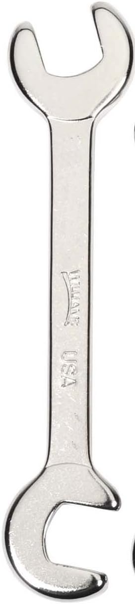 Williams JHW1140A Miniature 15° x 80° Double Head Open End Wrench, 5/8-Inch