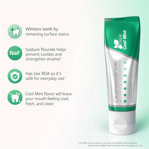 Image of Opalescence GO 15 Whitening Bundle - (7 Treatments) Hydrogen Peroxide Prefilled Teeth Whitening Trays and Travel Original Whitening Toothpaste 1 Oz - Mint Flavor - 6238-1