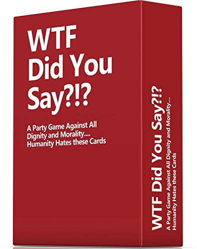 Image of Toys Uncle (WTF Did You Say A Party Game Against All Dignity and Morality Full Game, XL Set of 594 Cards