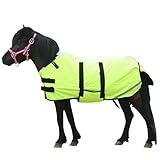 Conçue pour un maximum de confort : cette couverture dispose d'une doublure 210T douce et soyeuse, d'une protection en polaire pelucheuse, d'une couverture de queue surdimensionnée, d'une bande ventrale rembourrée et d'un cou ajustable.