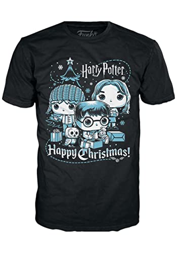 T-Shirt Harry Potter Holiday Funko en taille M pour adultes fans de pop culture