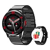 reloj pulsometro hombre amazon La pantalla completa táctil & la esfera de reloj personalizada: este reloj inteligente hombre está equipado con la pantalla completa táctil de 1.3 pulgadas, sólo se necesita deslizar la pantalla para cambiar las interfaces. Se puede ajustar el brillo de la pantalla, se muestra con alta definición el contenido. Además, en el APP, hay 87 esferas disponibles para descargar. Usted también puede configurar la imagen en su teléfono inteligente como la esfera del reloj inteligente.