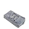 Vera Bradley Womens Recycled Ripstop Xl Foldable Rolling Duffel Travel Bag Tranquil Medallion One Size