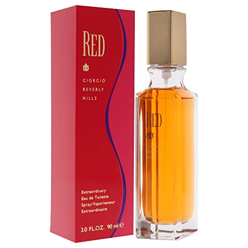 Red By Giorgio Beverly Hills For Women - 3 Oz Edt Spray #TOP4