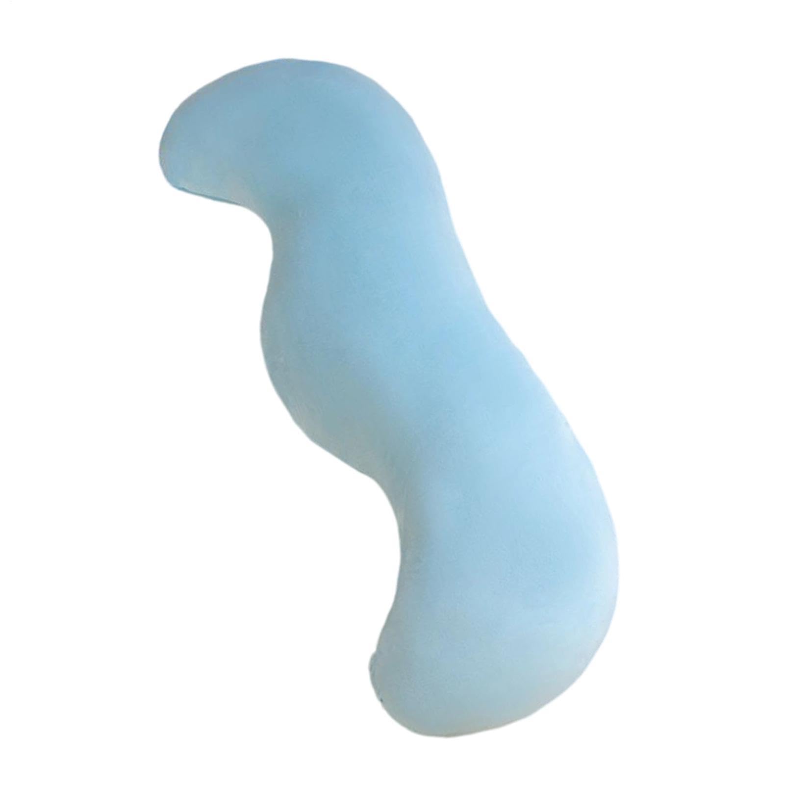 Générique Körperkissen für Erwachsene, ergonomische Form, bequem – langes Körperkissen für Bett, für Zuhause, Reisen, Hotel, Schlafzimmer, Innenbereich, Wohnheim, Schwangerschaft