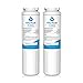 Produktbild FilterKraft FK-3007A Interne Wasserfilterpatrone für Kühlschrank und Gefrierfach für Amana Maytag UKF8001 PUR PuriClean II, UKF9001; Whirlpool 4396395; EDR4RXD1, FILTER 4; Viking RWFFR (2)