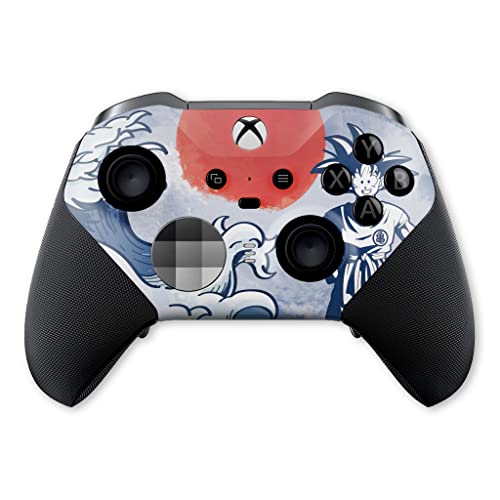 DreamController Gokku X-box Elite Controller Series 2 Limited Edition Custom Elite Series 2 Controller for X-box One/Series X/S. Made with Advanced Hydro-Dip Paint Technology(Not Just a Skin)