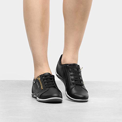 Sapatênis Kolosh Tênis Feminino Ziper Strass Elástico C1282R