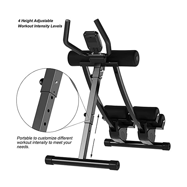 WINBOX-Ab-Machine-Multi-functional-Exercise-Equipment-for-Home-Gym-Height-Adjustable-Abs-Workout-Equipment-Black WINBOX Ab Machine Multi-functional Exercise Equipment for Home Gym, Height Adjustable Abs Workout Equipment, Black