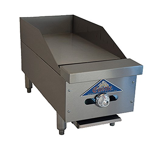 Comstock Castle FHP12-12T Thermostatic Countertop Gas Griddle