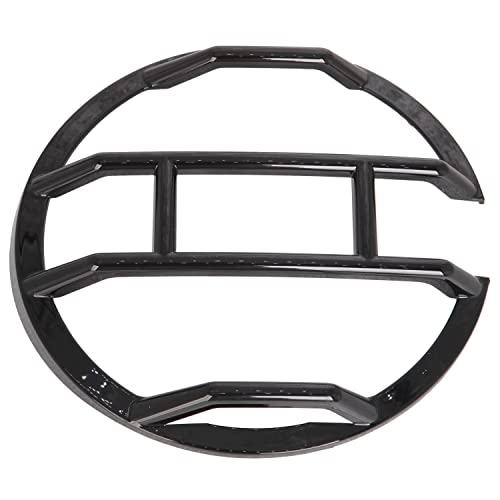 Yoctm Front Headlight Lamp Guard Trim Protector Cover For Ford Bronco Accessories 2021 2022 2023 Exterior Decoration Guard Kit 2-Pack (Black) #TOP2