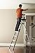 COSCO 8-ft Signature Series Aluminum Step Ladder, Type 1A, 300 lb. Capacity