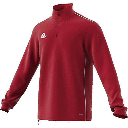 adidas CORE18 TR Top Camiseta de Entrenamiento, Hombre, Rojo (Rojo/Blanco), L