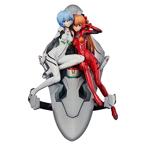 PENXZT Neon Genesis Evangelion Action Figures, Anime Collectible Model Statue, 26cm Pvc Environmental Protection Materials Handmade Ornaments Decoration Cover