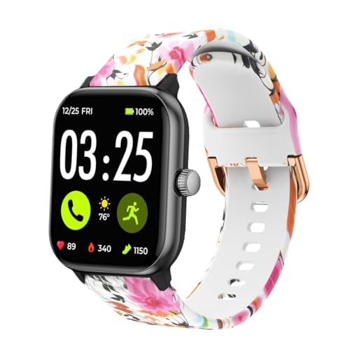 Correa de silicona ajustable para Spade & Co Health Smartwatch 4 miniatura 2