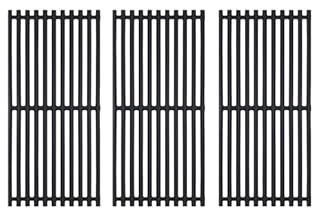 463242516 Grill Grates Replacement Parts for Charbroil Tru Infrared 3 Burner Gas Grill Parts 463355220 463242515 463367016 Grates G474-0017-W2 G466-0025-W1A Char-Broil 17 inch Cast Iron Cooking Grids