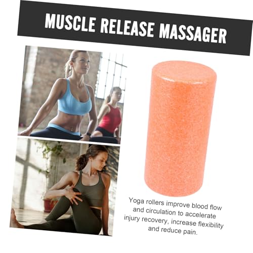 VICASKY Fitness Massage Roller Yoga Muscle Relaxing Foam Roller 30x15cm Naranja EPP Columna de Masaje para Músculos y Terapia miniatura 3
